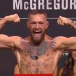 UFC Conor McGregor weigh in 2021