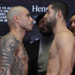 Miguel Cotto Sadam Ali weigh in face off