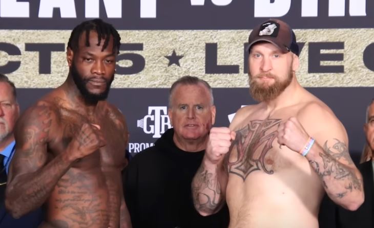 Deontay Wilder vs. Robert Helenius Fight Weigh in October 14 2022