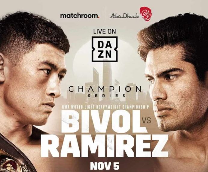 Dmitry Bivol vs Gilberto Zurdo Ramirez Fight Poster November 5
