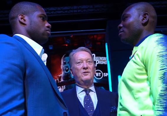 Daniel Dubois vs Ebenezer Tetteh