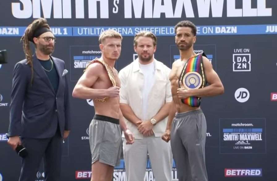 Dalton Smith vs. Sam Maxwell Weigh In 2023