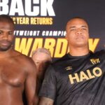 Daniel Dubois vs Fabio Wardley rematch weigh in