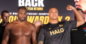 Daniel Dubois vs Fabio Wardley rematch weigh in