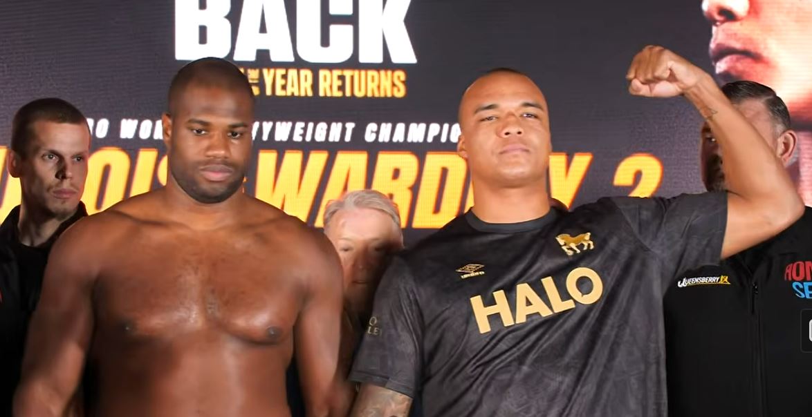 Daniel Dubois vs Fabio Wardley rematch weigh in