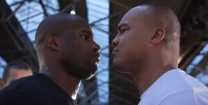 Daniel Dubois and Fabio Wardley open workout face off