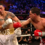Danny Garcia KO of Brandon Rios round 9