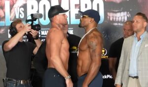 BKFC 94 Darren Till vs Yoel Romero weigh in