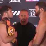 Dave Allen vs Arslanbek Makhmudov weigh in