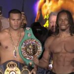 David Benavidez and Anthony Yarde weigh in photo