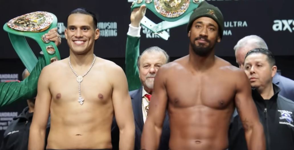 David Benavidez vs Demetrius Boo Boo Andrade 