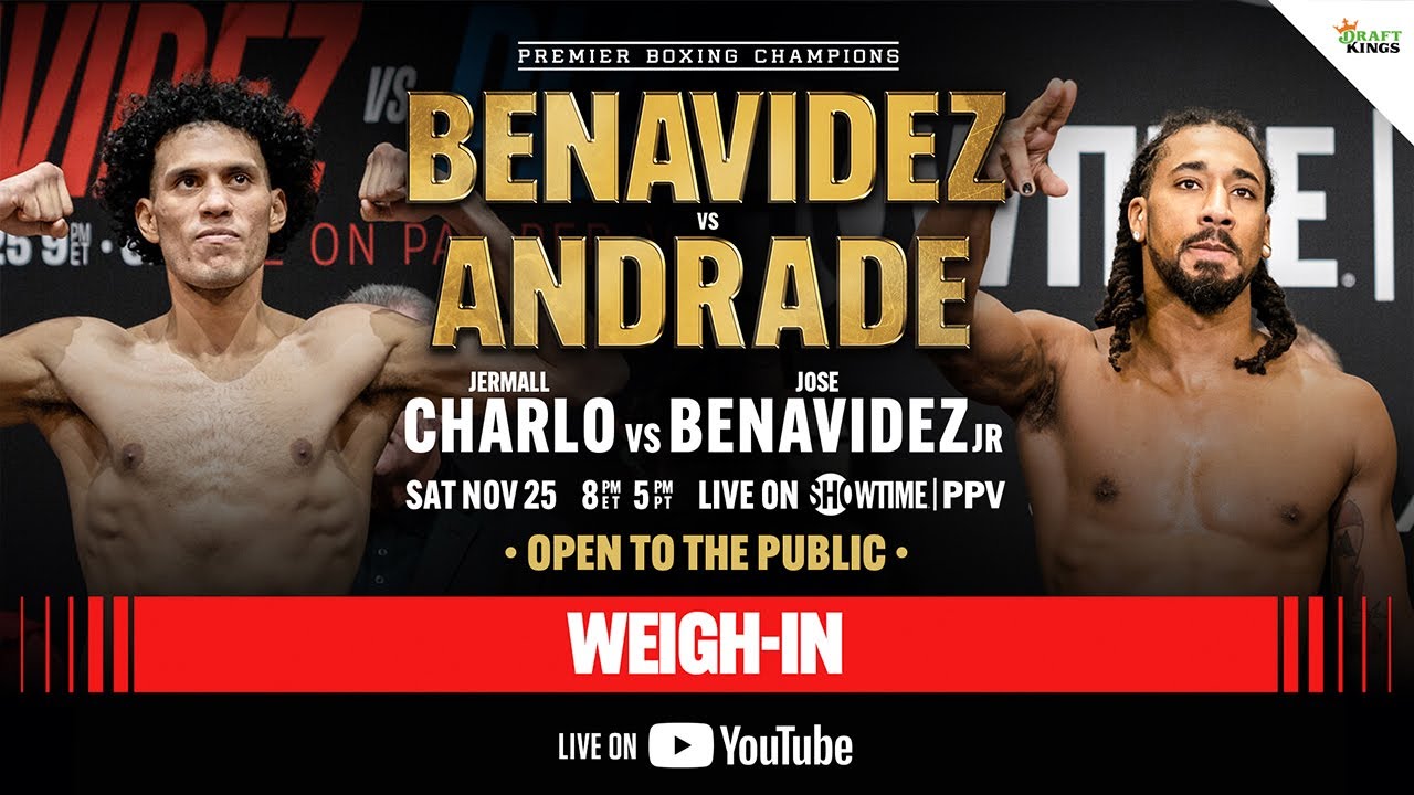David Benavidez vs. Demetrius Andrade Fight Weigh in 2023