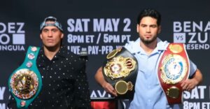 David Benavidez Gilberto Zurdo Ramirez Presser