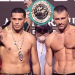 David Benavidez vs Oleksandr Gvozdyk Weigh in June 14 2024