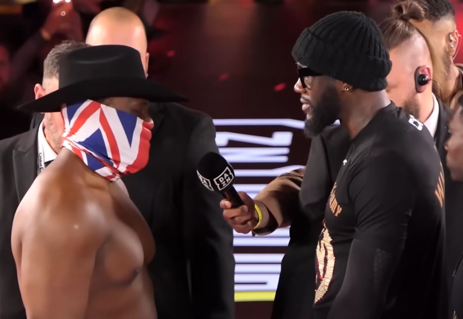 Deontay Wilder vs Derek Chisora weigh in April 3