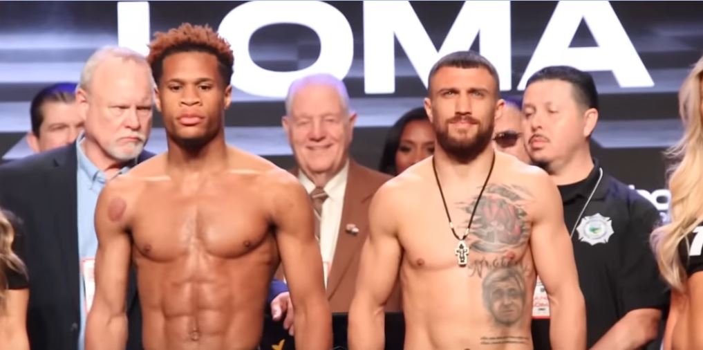 Devin Haney vs Vasiliy Lomachenko Fight Weigh in May 19 2023