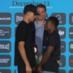 Diego Pacheco vs. Kevin Lele Sadjo face off