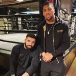 AJ with Drake