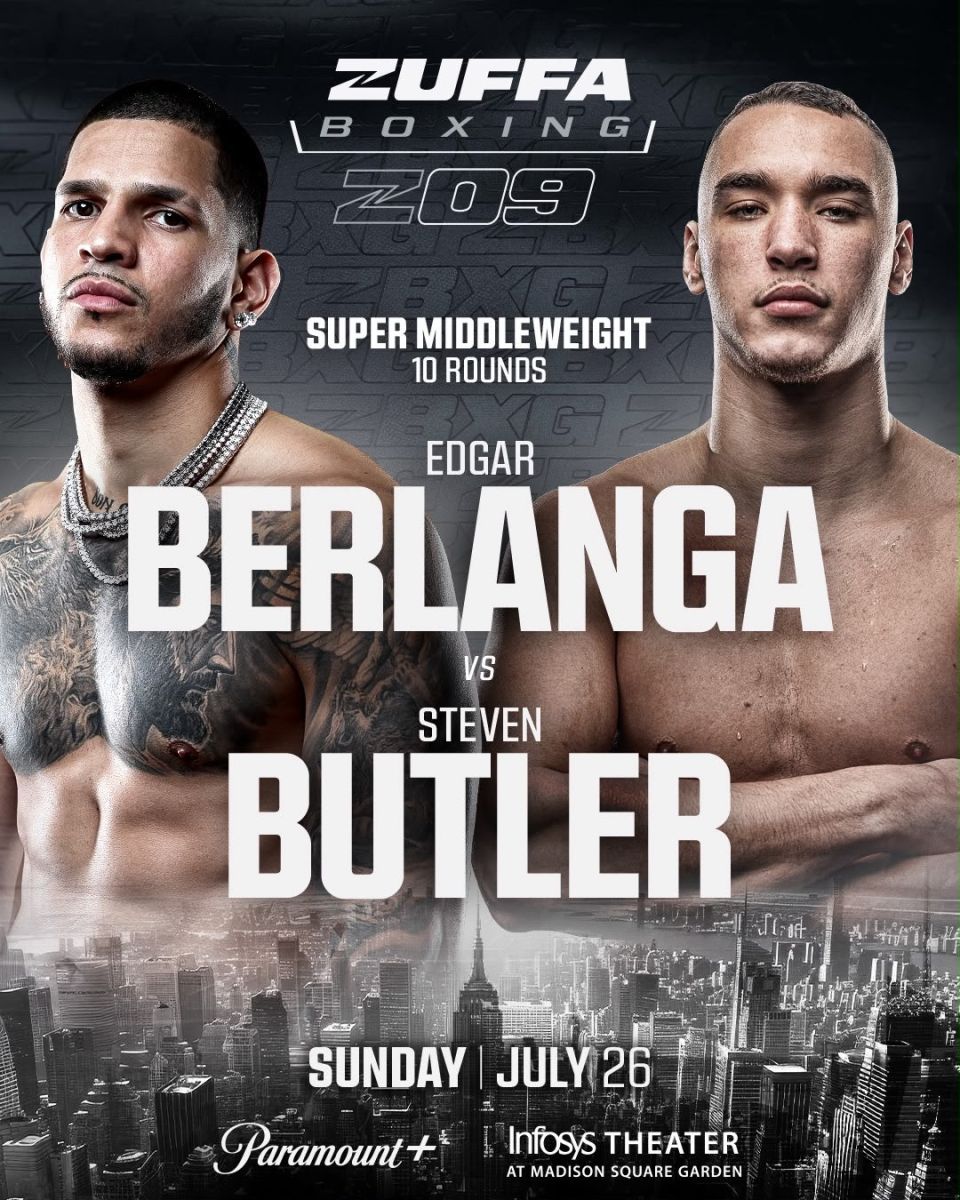 Edgar Berlanga vs Steven Butler Zuffa Boxing