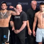 Zuffa Boxing 9 Edgar Berlanga vs. Steven Butler fight weigh in