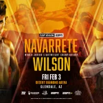 Emanuel Navarrete vs Liam Wilson February 2 2023