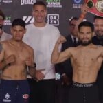 Emanuel Navarrete vs. Eduardo "Sugar" Nunez fight weigh in