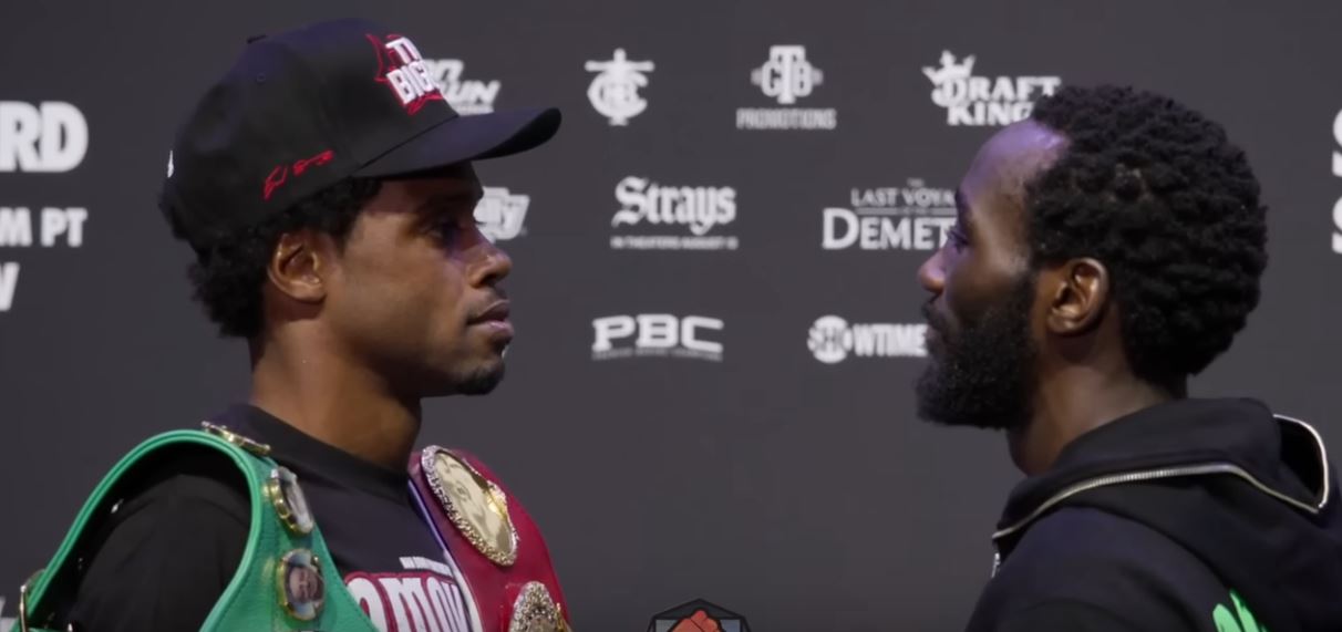 Errol Spence Jr versus Terence Bud Crawford Final Face Off 2023