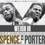 Spence Porter weigh in poster