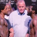 Errol Spence vs Terence Bud Crawford Weigh In 2023