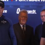 Fabio Wardley vs. Justis Huni press conference in England