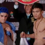 Fernando Martinez vs Jerwin Ancajas 2 fight weigh in