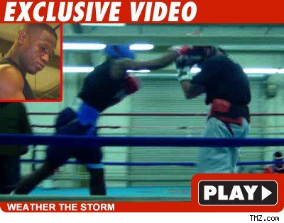 Floyd Mayweather TMZ sparring