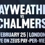 Floyd Mayweather vs Aaron Chalmers Zeus PPV Boxing match 2023