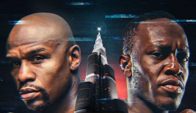 Floyd Mayweather vs Deji Olatunji Fight Poster