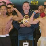 Floyd Schofield vs Lucas Bahdi fight weigh in