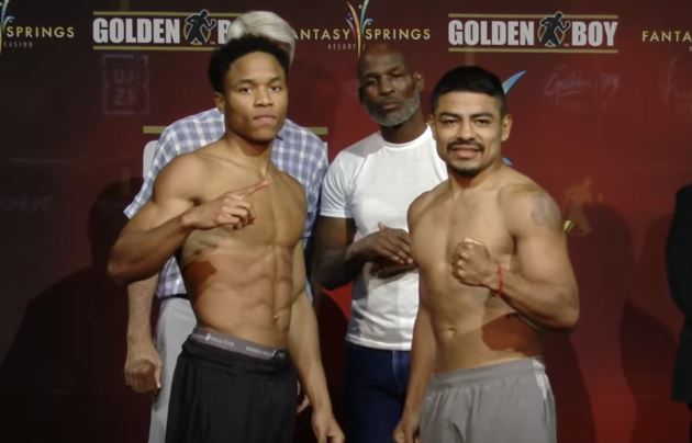 Floyd Schofield vs Daniel Rosas Fight Weigh in