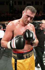 Tyson Fury defeats Rich Power in a Heavyweight boxing contest at York Hall, Bethnal Green, promoted by Hennessy Sports / Shobox: The Next Generation - 10/09/10 -