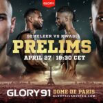 Glory Kickboxing 91 Endy Semeleer vs. Chico Kwasi
