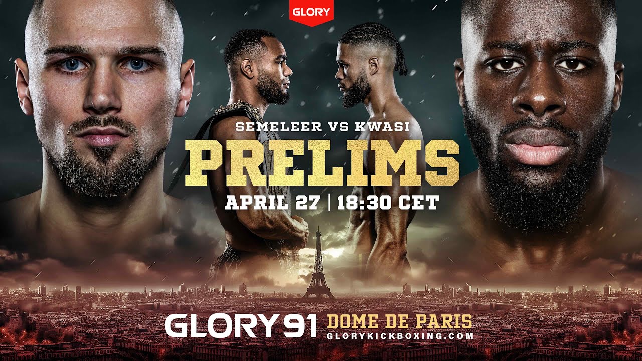 Glory Kickboxing 91 Endy Semeleer vs. Chico Kwasi