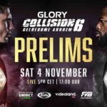 GLORY COLLISION 6: Rico Verhoeven vs Tariq Osaro November 4 2023