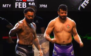 Mexican Fight League: Gable Steveson vs. Hugo Lezama weigh-in