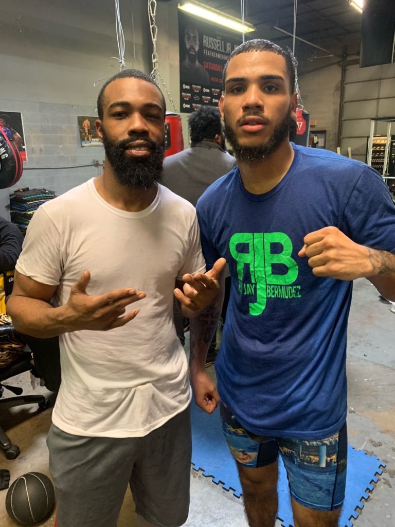 Gary Russell Jr and undefeated RayJay Bermudez