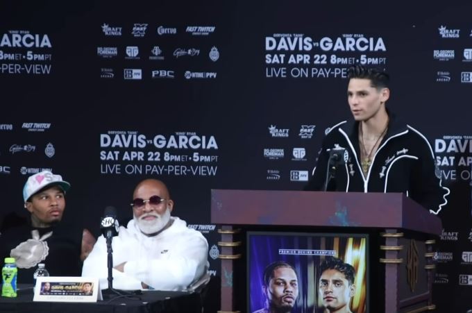 Gervonta Tank Davis vs Ryan Garcia post fight April 2023