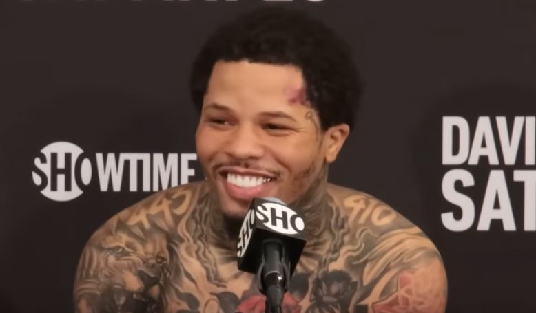 Gervonta Tank Davis smiling