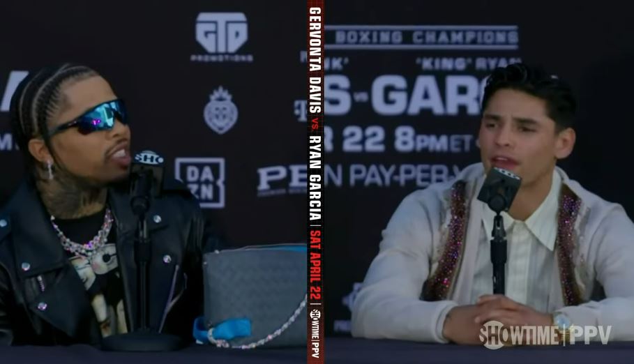 Gervonta Davis and Ryan Garcia Boxing match PBC on Showtime