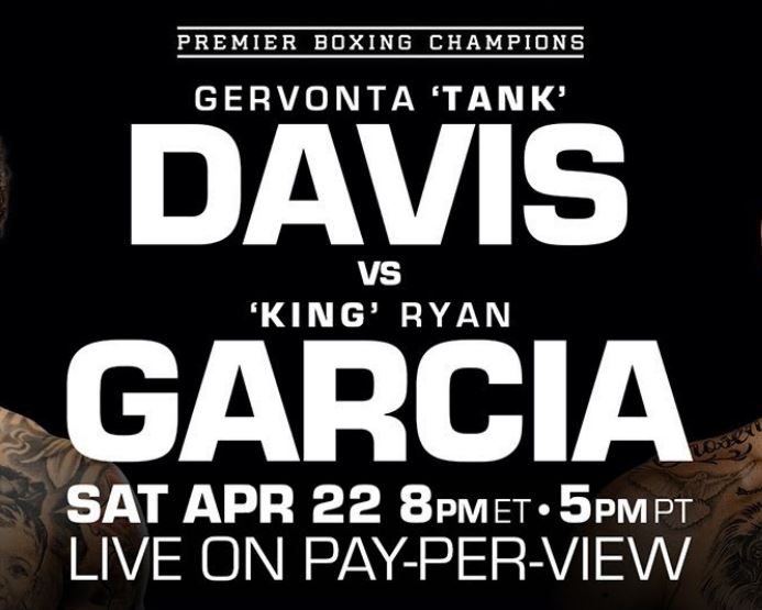 Gervonta Tank Davis vs King Ryan Garcia Boxing April 2023
