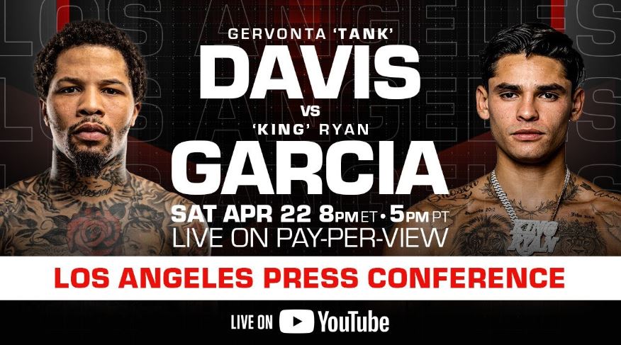 Gervonta Davis vs Ryan Garcia Los Angeles Press Conference