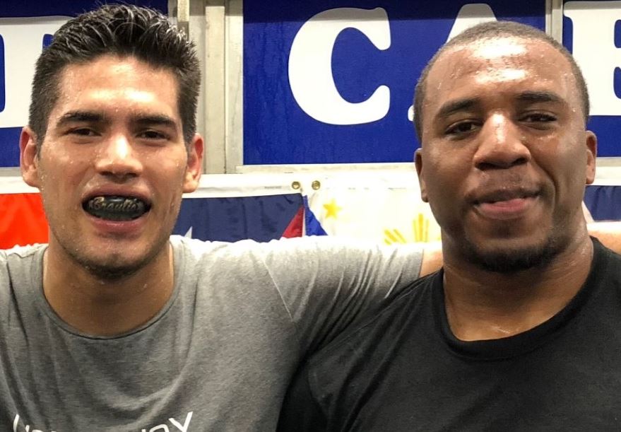 Boxers Gilberto Zurdo Ramirez and Kareem Hackett