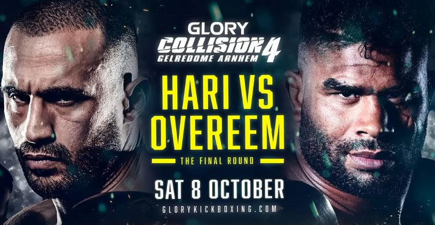 Glory 4 kickboxing Badr Hari vs Alistair overeem october 2022