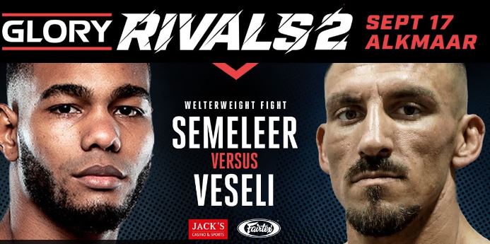 Glory Rivals 2 kickboxing Endy Semeleer vs Shkodran Veseli